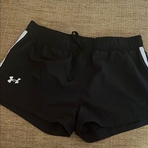 Under Armour Girl's Black Shorts